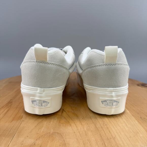 Vans Knu Skool Stack Women’s Size 6.5‎ White Platform Chunky Casual Sneakers NEW - Picture 4 of 8